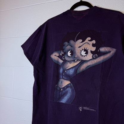 1997 Betty Boop Shadow T-shirt Sz M (B2351)