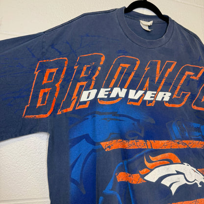 90s Denver Broncos NFL T-Shirt Sz XL (B2833)