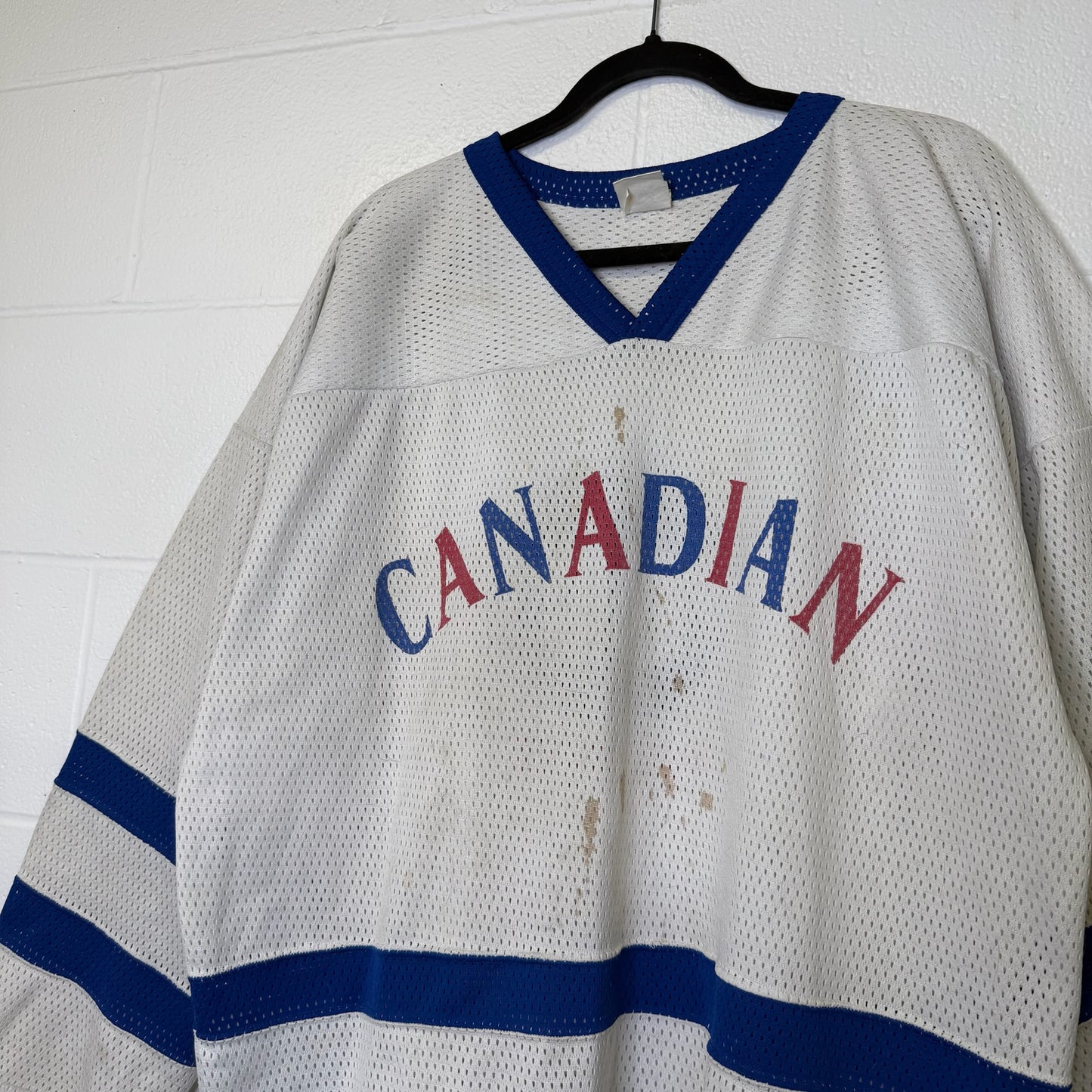 90s Canadian Beer Promo Jersey Sz M (B2305)