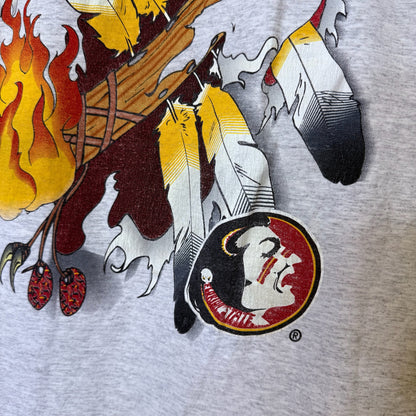 90s Florida State FSU Nutmeg Breakthrough T-shirt Sz L (B2523)
