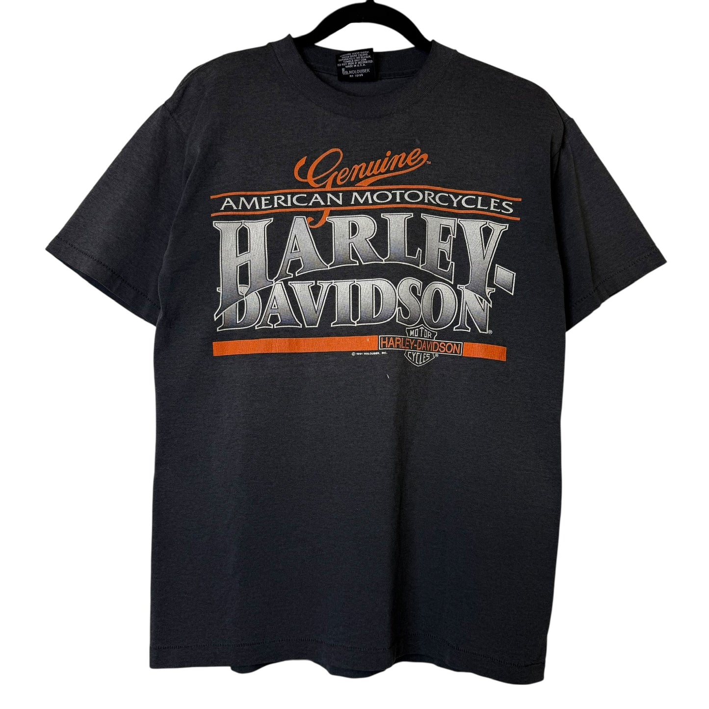 1991 Harley Davidson Windsor Ontario T-Shirt Sz M (B1989)