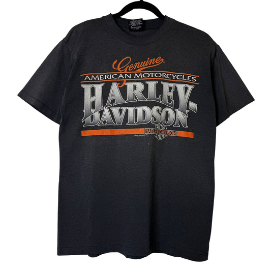 1991 Harley Davidson Windsor Ontario T-Shirt Sz M (B1989)