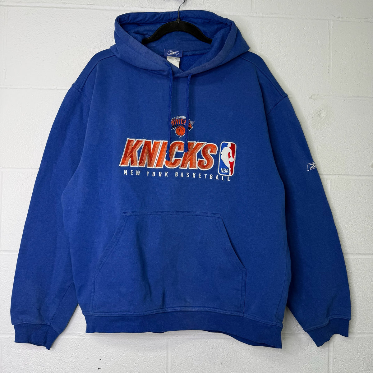 2000s New York Knicks NBA Reebok Hoodie Sz L