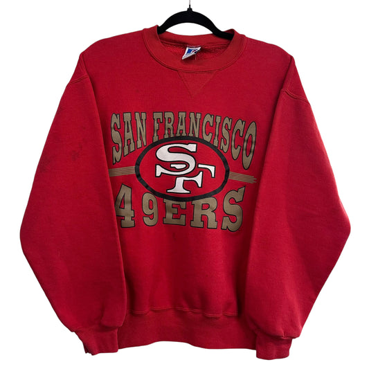 90s San Francisco 49ers Crewneck Sz L (A7563)