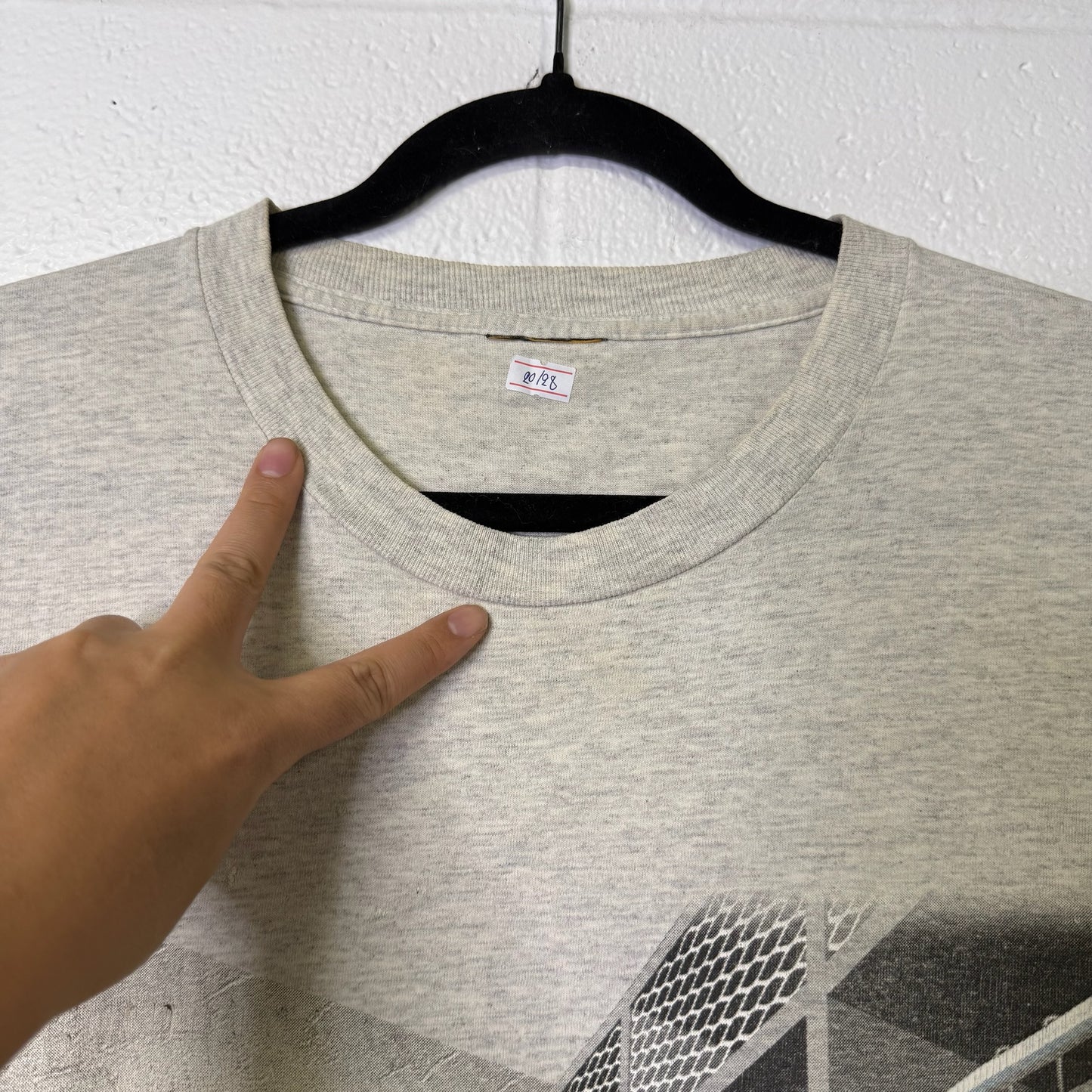 90's Golden State Warriors NBA Nutmeg T-Shirt Sz L (B667)