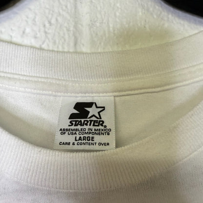 1998 Mark McGwire MLB Starter T-shirt Sz L (B1668)