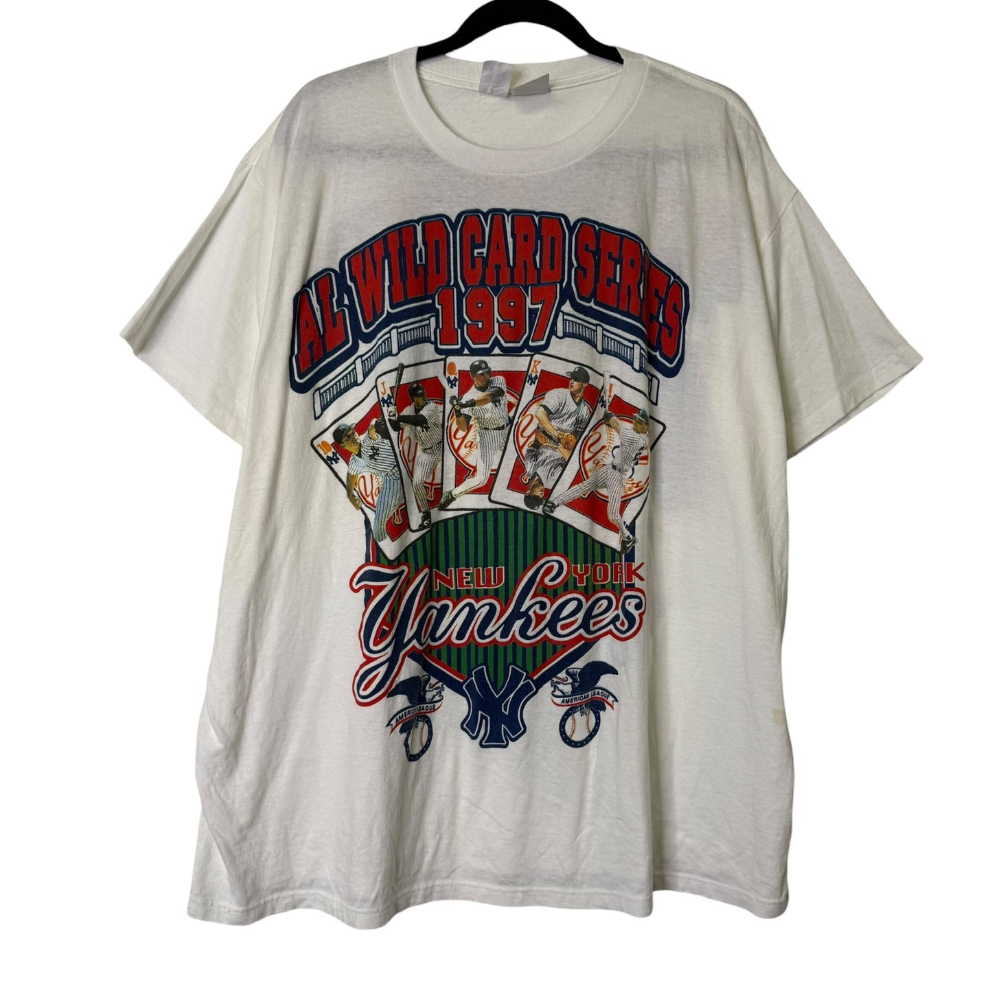1997 New York Yankees MLB T-shirt Sz 3XL (B1614)