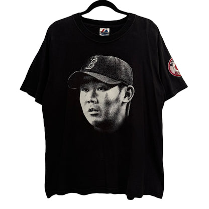 2007 Dice-K Boston Red Sox MLB T-shirt Sz L. (B1215)