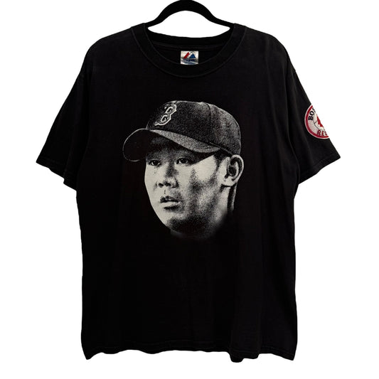 2007 Dice-K Boston Red Sox MLB T-shirt Sz L. (B1215)