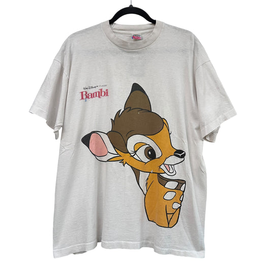 90's Disney's Bambi Movie T-Shirt Sz XL (A1711)