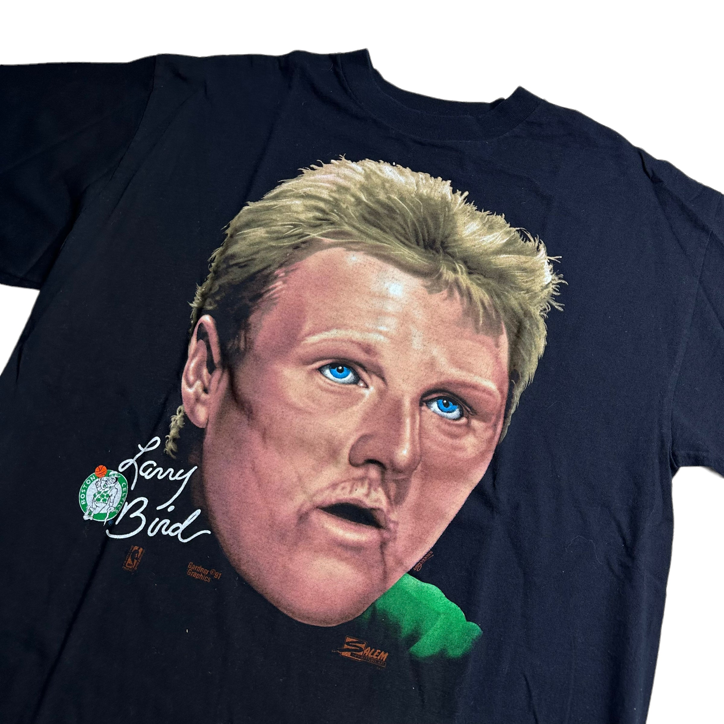 Vintage larry bird salem 90S T-SHIRT-