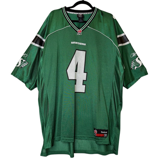 2000s Darian Durant Saskatchewan Roughriders Jersey Sz 2XL (B1796)