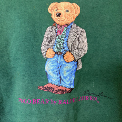 90's Polo Bear Ralph Lauren Crewneck Sz L