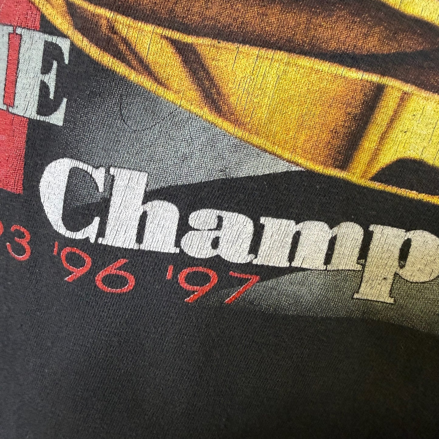 90's Chicago Bulls Rap Tee NBA T-shirt Sz XL (B440)