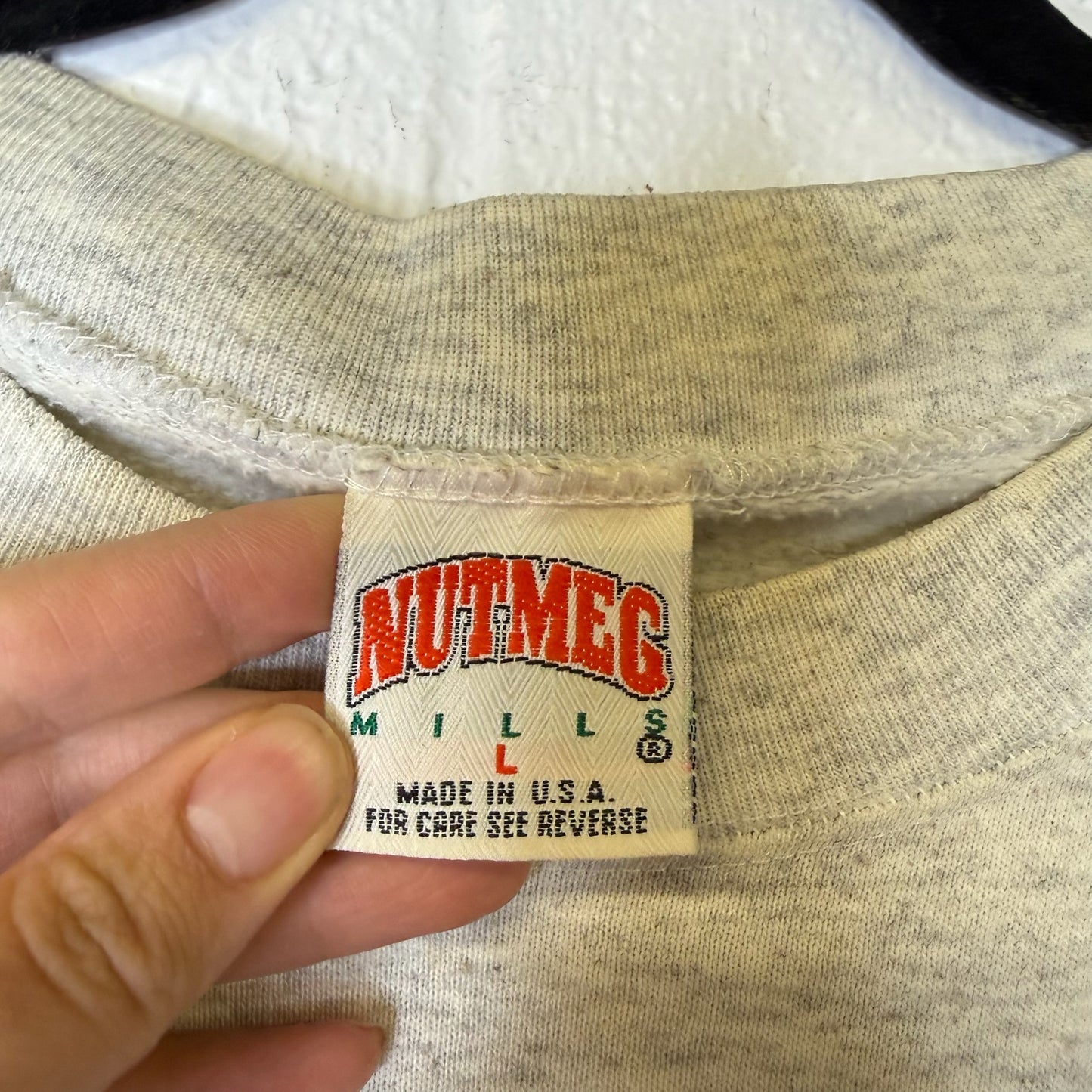 90s Chicago Bulls NBA Nutmeg Breakthrough Crewneck Sz L (B2086)