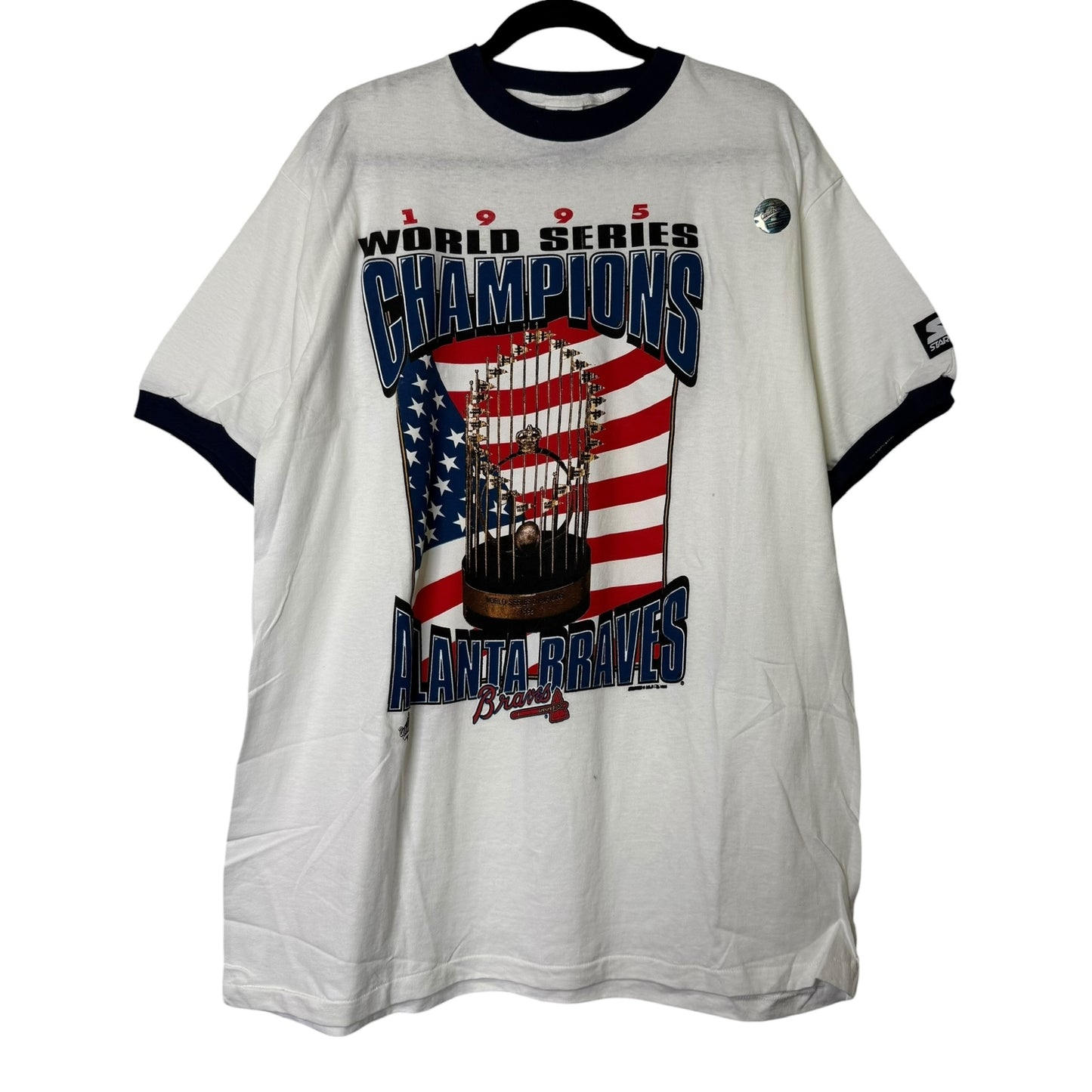 1995 Atlanta Braves MLB T-shirt Sz L (B1637) NWT