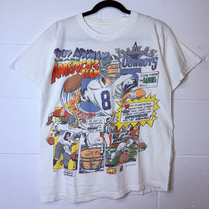 1993 Dallas Cowboys NFL Salem ComicT-shirt (B2339)