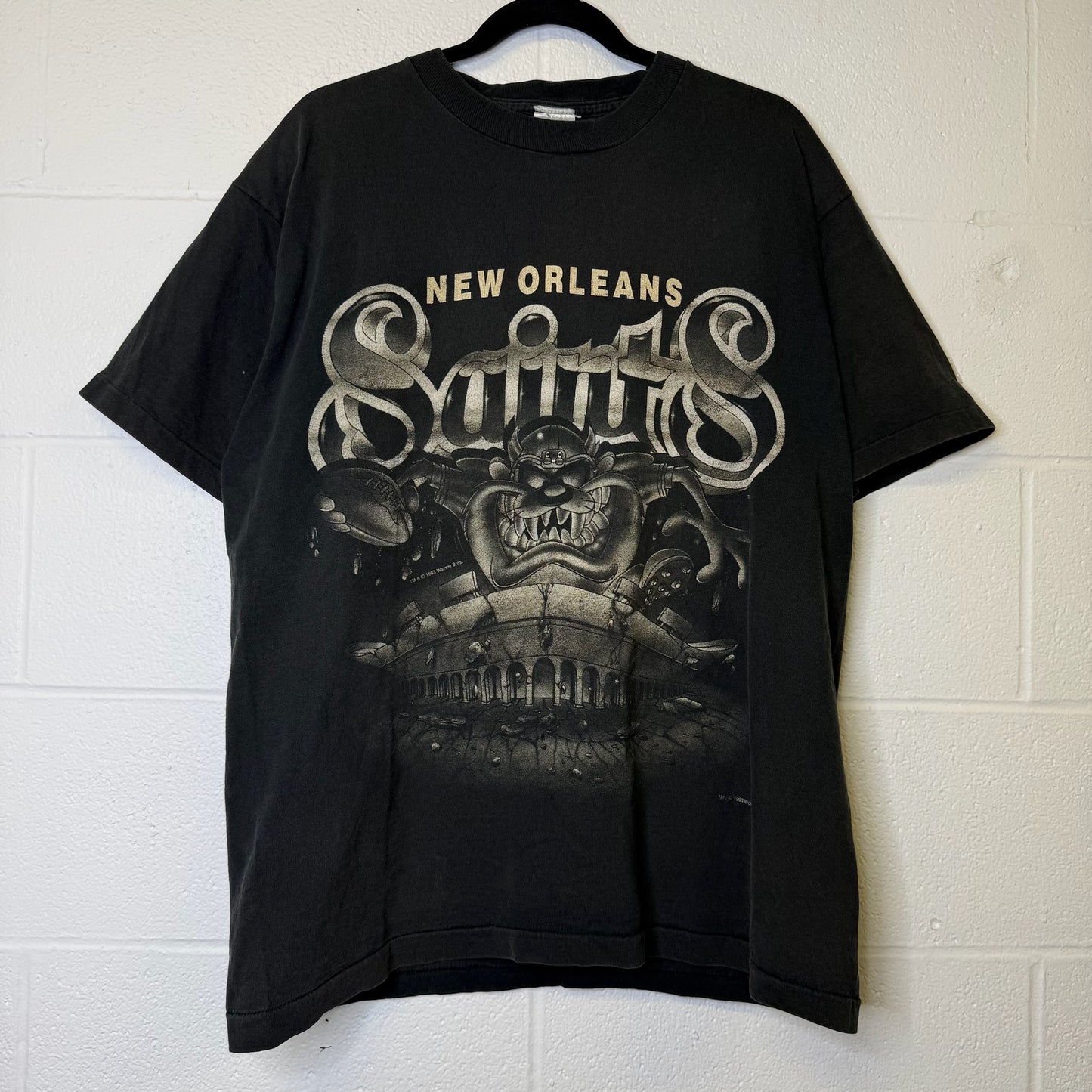 1993 New Orlean Saints T-Shirt Sz L (B2127)
