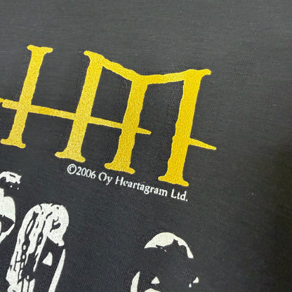 2006 HIM Heartagram T-Shirt Sz XL  (B2049)