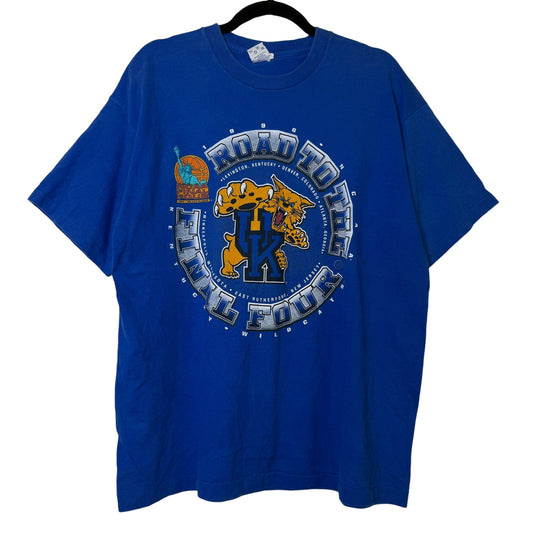 1996 Kentucky Wildcats NCAA T-Shirt Sz XL  (B2156)