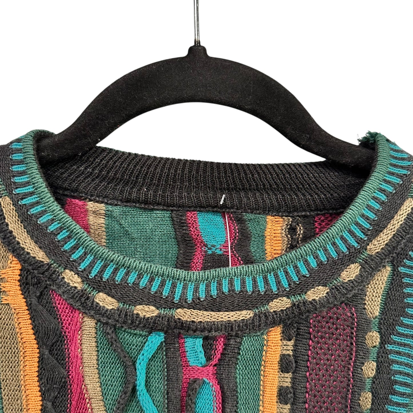 90's Coogi Style Knit Sweater Sz XL (A7483)