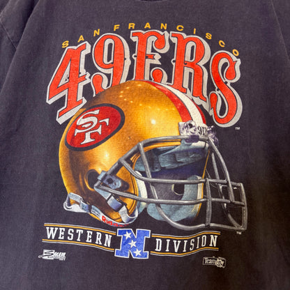 1992 San Francisco 49ers NFL T-shirt Sz XL (B2366)