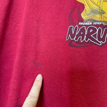 2002 Naruto Anime TV T-shirt Sz 2XL (B636)