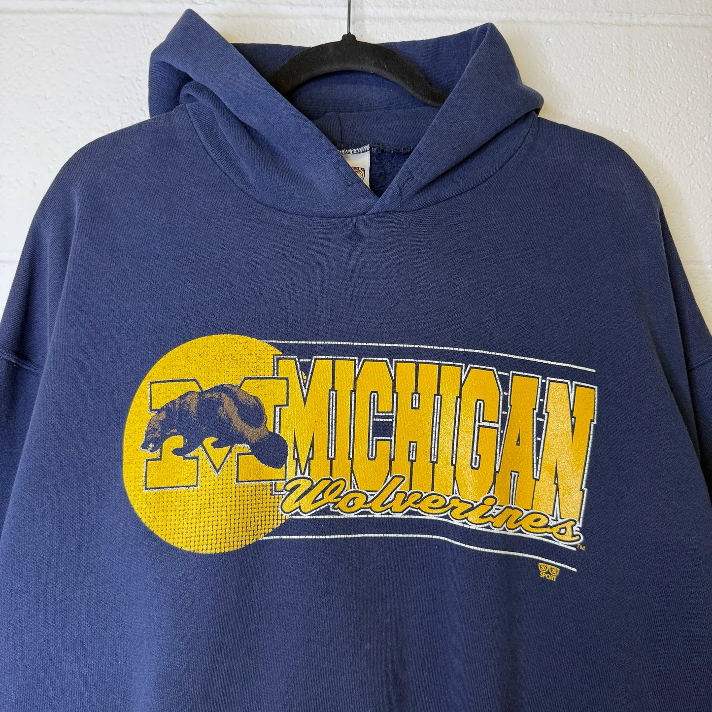 90s Michigan Wolverines Hoodie Sz XL (B1477)