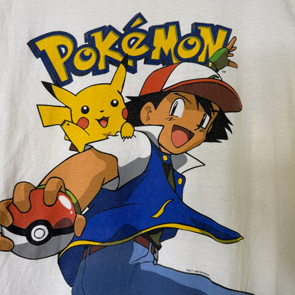 1999 Pokemon Nintendo T-shirt Sz XL (B1646)