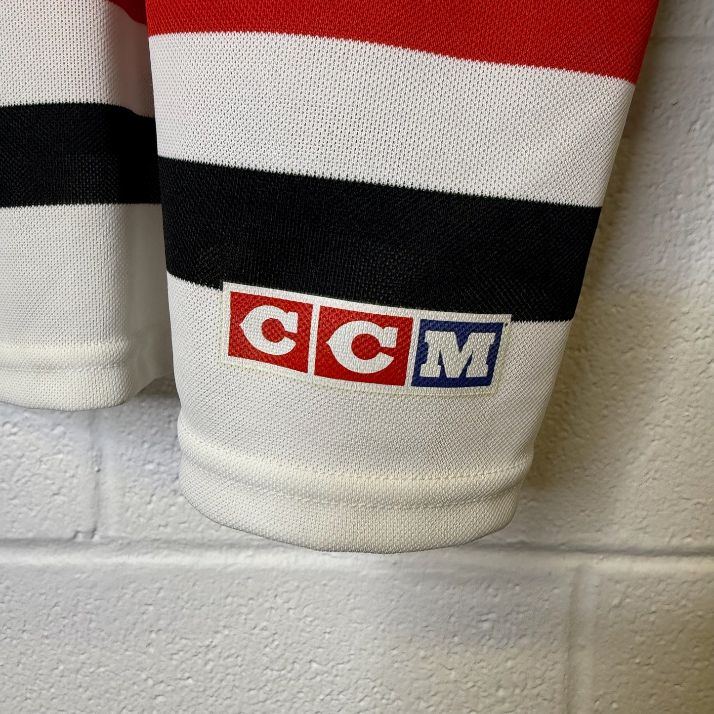 90s Chicago Blackhawks CCM Hockey NHL Jersey Sz XL (B1798)