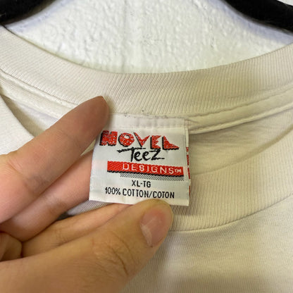 1993 Montreal Expos Bugs Bunny Taz NHL T-shirt Sz XL (B1685)