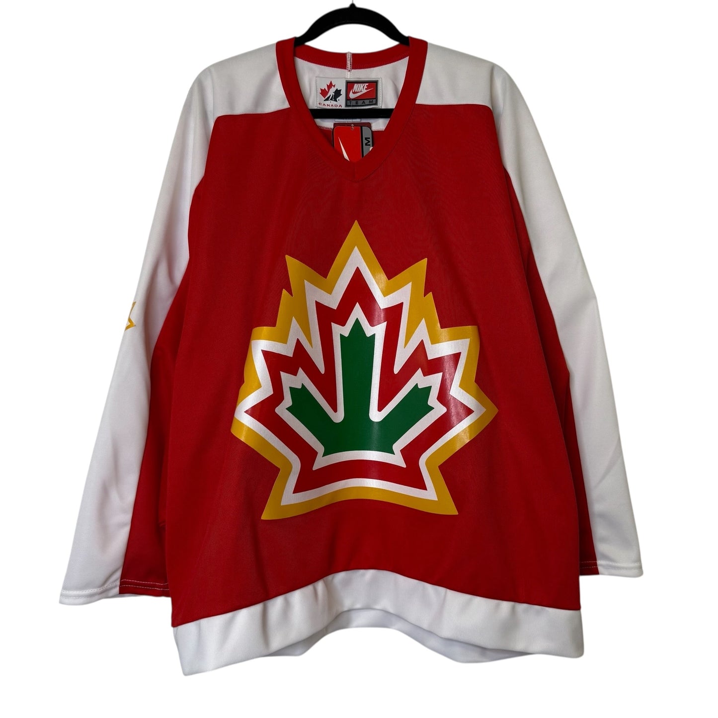 2000 Nike Team Canada 1977 Repica Jersey Sz M New with Tags (B1791)