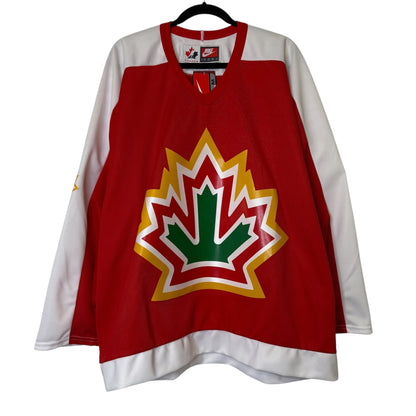 2000 Nike Team Canada 1977 Repica Jersey Sz M New with Tags (B1791)