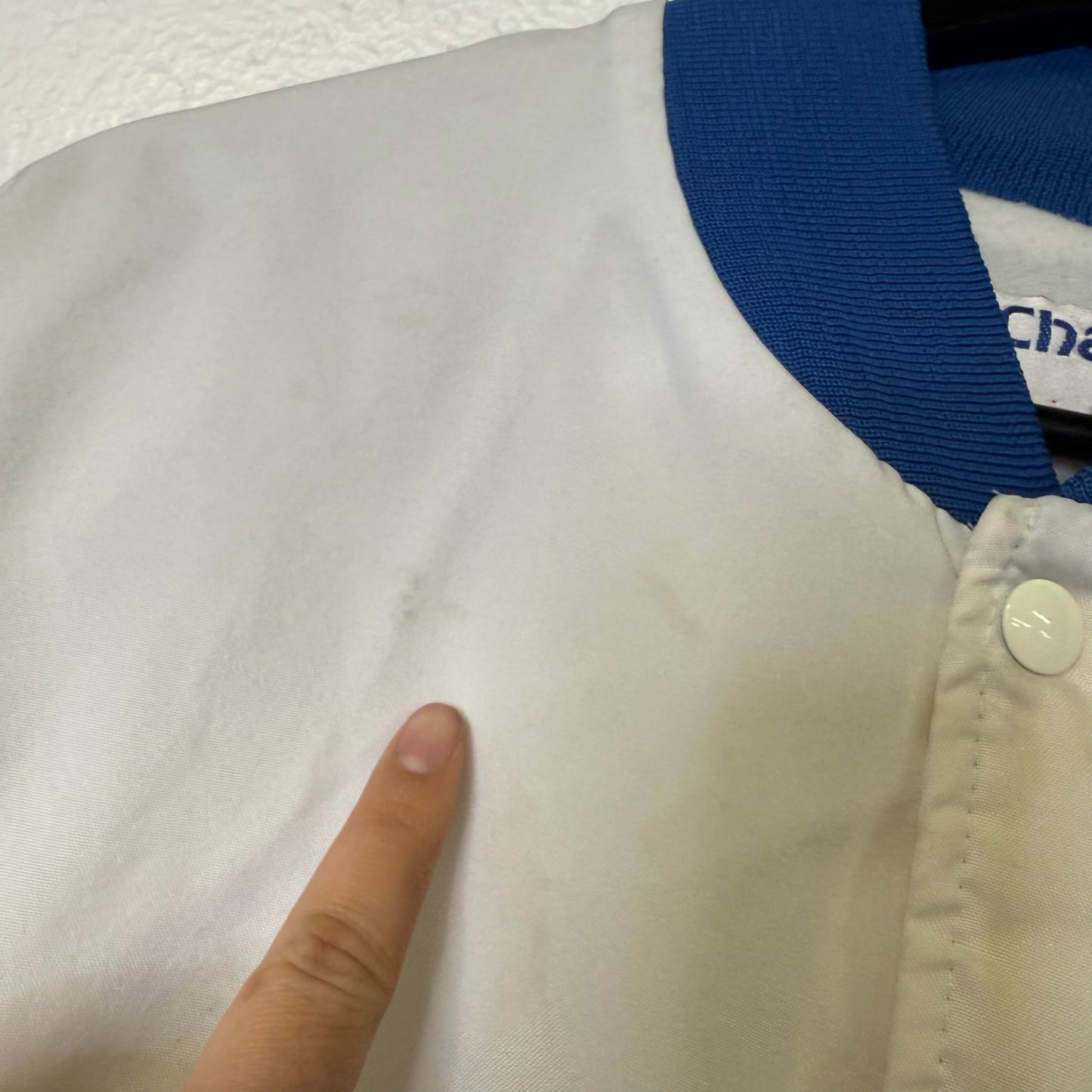 1989 NFL Super Bowl Chalkline Fanmation Jacket Size Large (B2847)