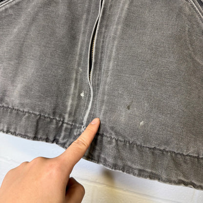 Carhartt Grey Detroit Jacket Sz M (B1956)
