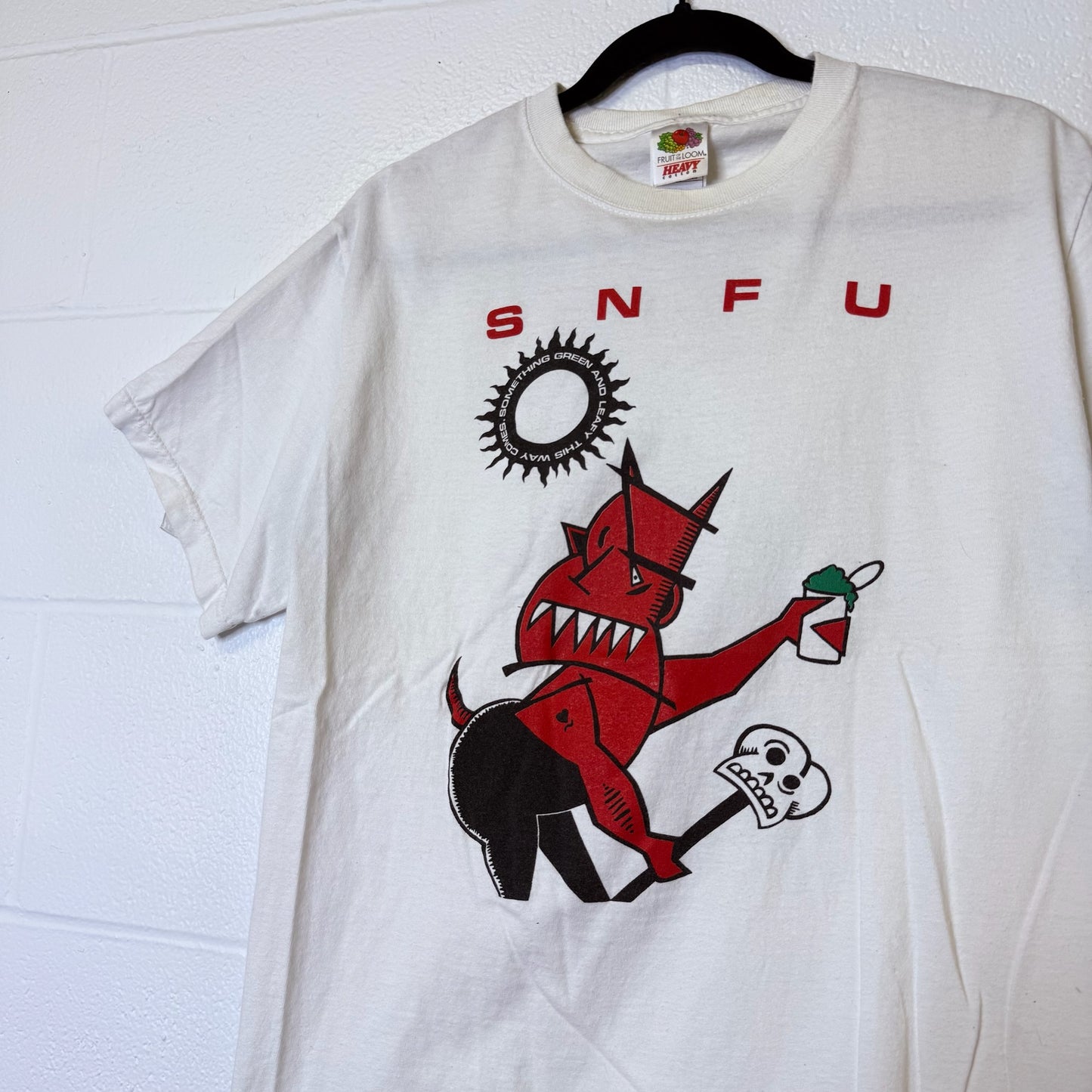 2000s SNFU Devil Tour Shirt Sz M (B2513)
