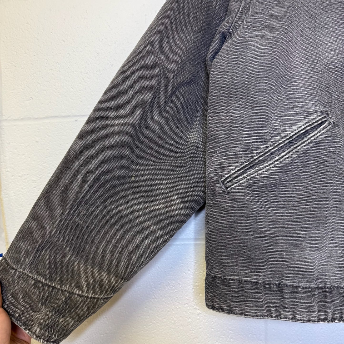 Carhartt Grey Detroit Jacket Sz M (B1956)