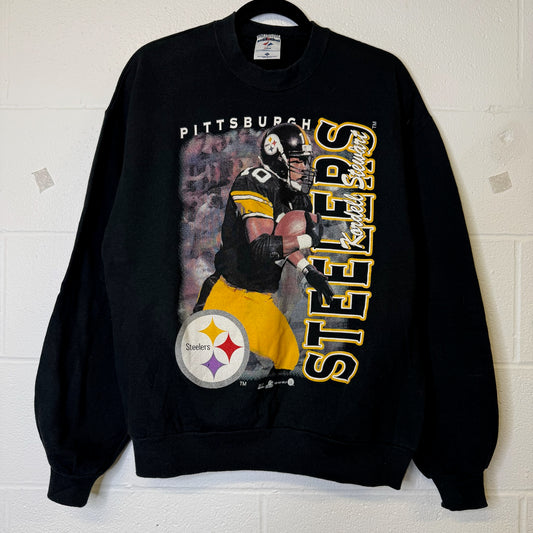 1998 Pittsburgh Steelers NFL Crewneck Sz L (B2562)