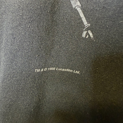 90's Star Wars Tie Fighter & X-wing T-shirt Sz L (A8214)