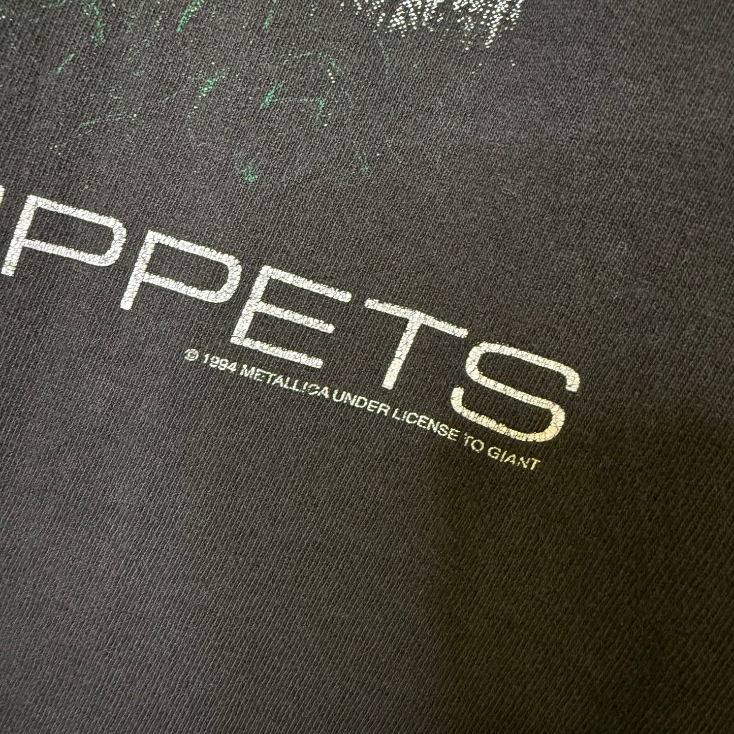 1994 Metallica Master of Puppets Band T-Shirt Sz XL (B659)