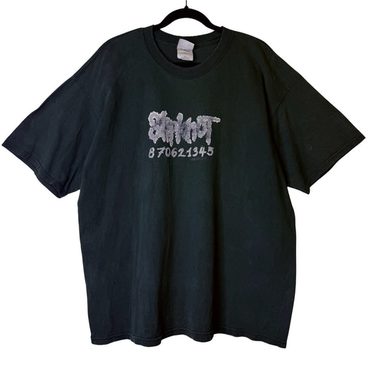 90s Slipknot 870621345 Band T-shirt Sz XL (B2381)