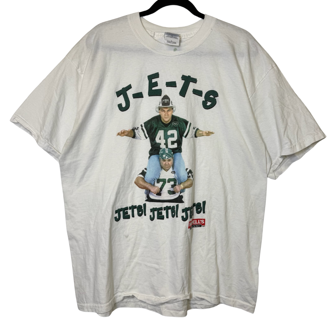 90s New York Jets NFL Superfan T-Shirt Sz XL (B2880)