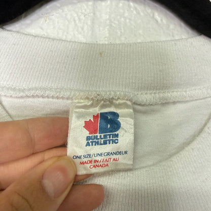 90s Montreal Expos Bulletin MLB Athletics AOP T-Shirt Sz XL