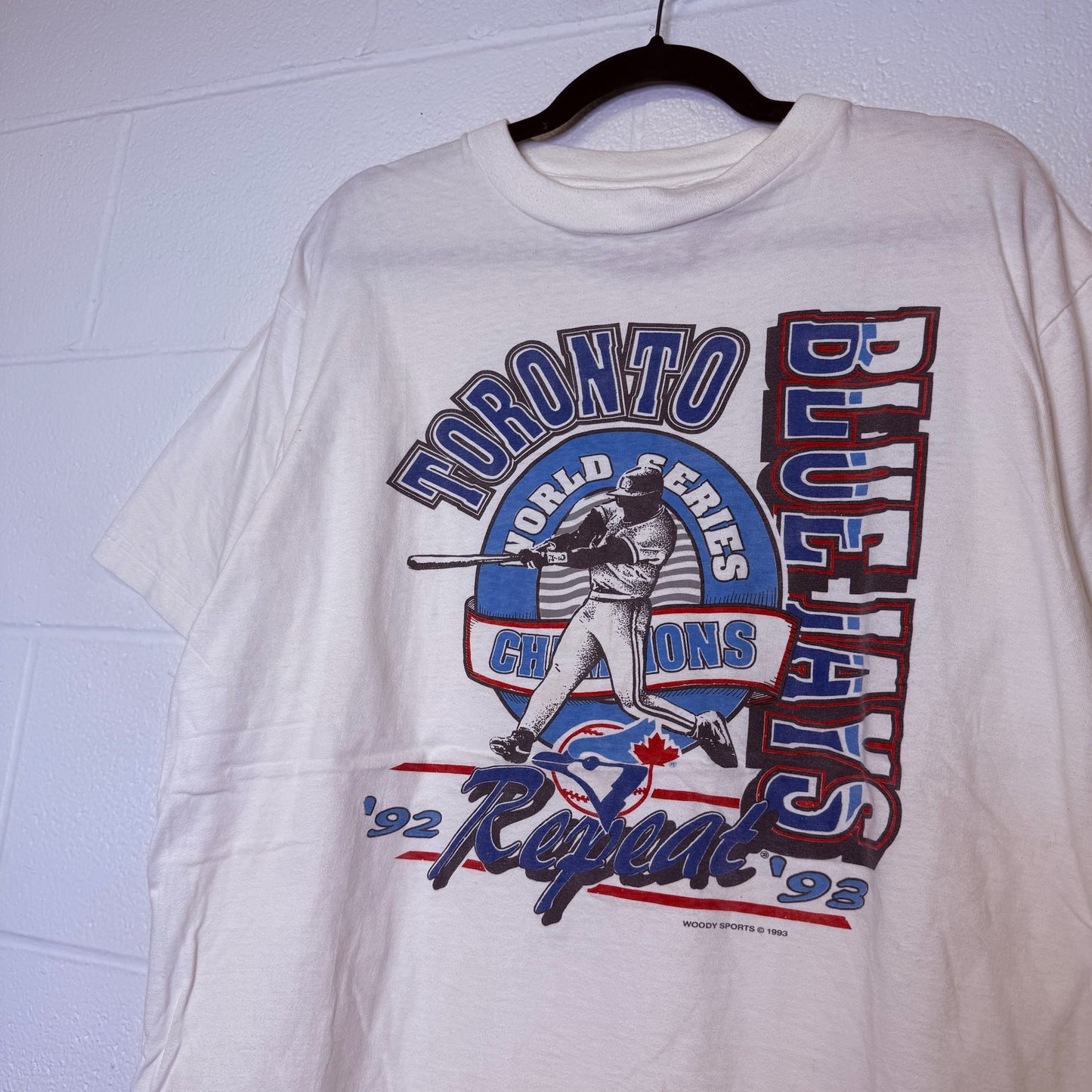 90's Toronto Blue Jays MLB T-shirt Sz XL (B2476)