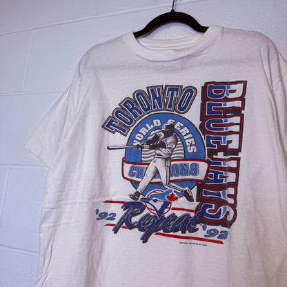 90's Toronto Blue Jays MLB T-shirt Sz XL (B2476)