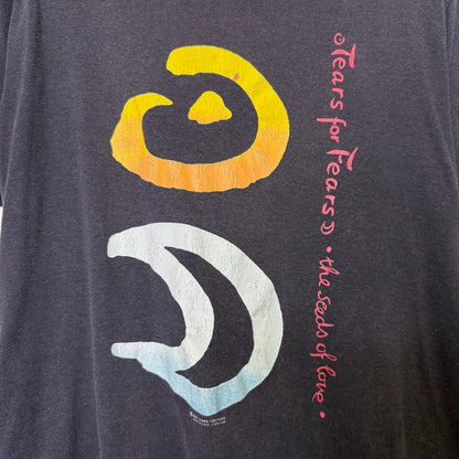 1990 Tears for Fears Tour T-Shirt Sz M (B610)