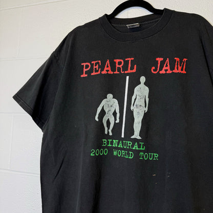 2000 Pearl Jam Binaural Tour T-shirt Sz XL