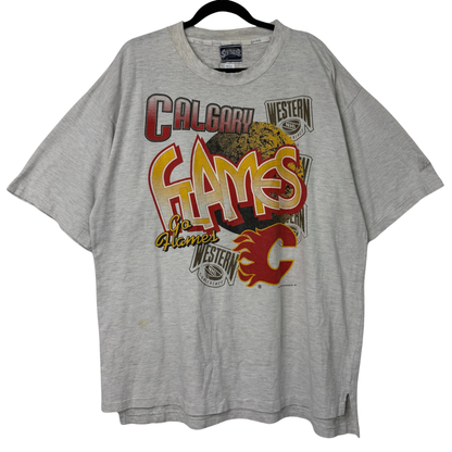 1994 Calgary Flames NHL T-Shirt Sz XL