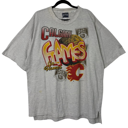 1994 Calgary Flames NHL T-Shirt Sz XL