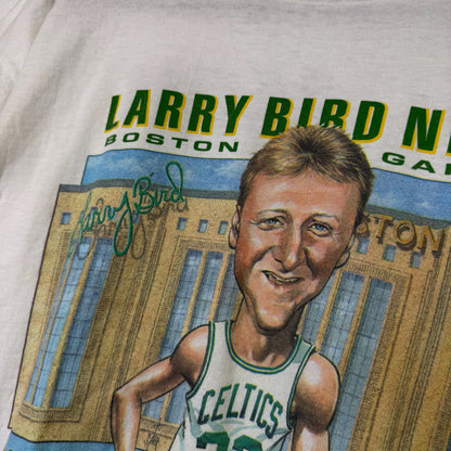 1993 Boston Celtics Larry Bird Night Salem Sportswear NBA T-Shirt Sz XL (B2176)